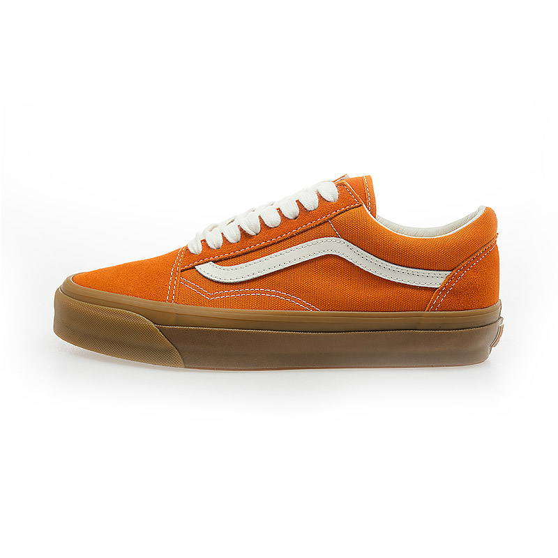 VANS 男女鞋 LX Old Skool 復古橘 厚底鞋 休閒鞋 滑板鞋 V150105013