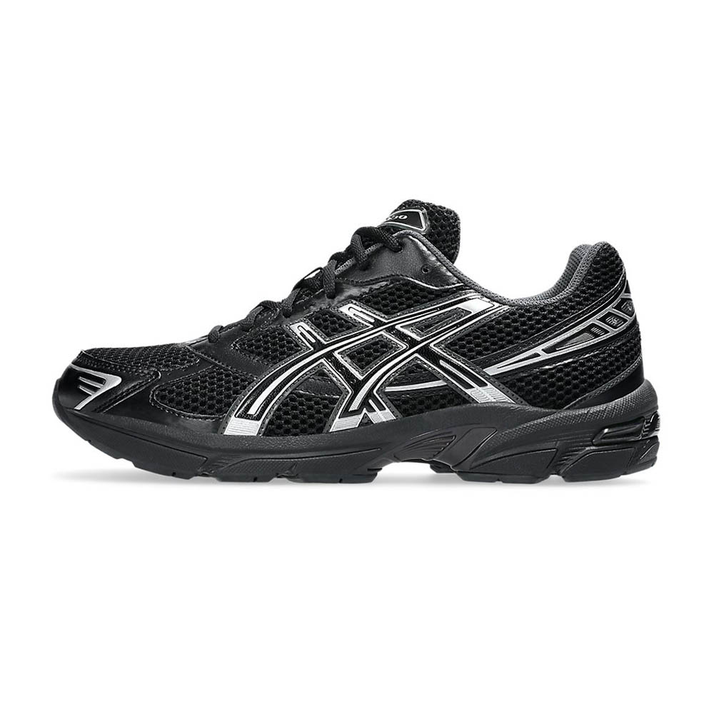 Asics 亞瑟士 男女鞋 GEL-1130 液態黑銀 休閒鞋 跑鞋 運動鞋 1201A906-001