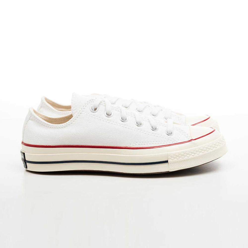 CONVERSE 匡威 男女鞋 CHUCK 70 OX WHITE/GARNET/EGRET 休閒鞋 帆布鞋 162065C