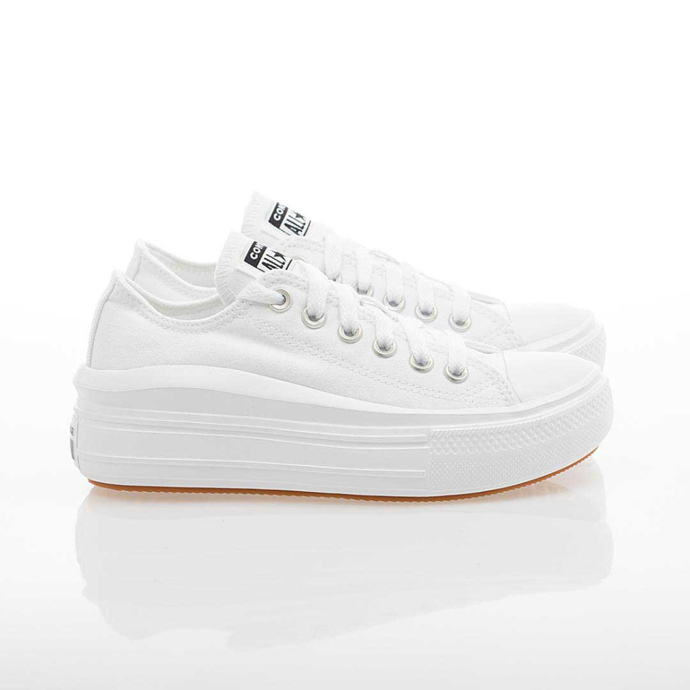 CONVERSE 匡威 女鞋 Chuck Taylor All Star Move 小白鞋 休閒鞋 厚底鞋 570257C