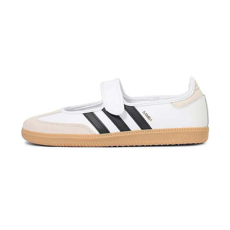 adidas 愛迪達 女鞋 SAMBA JANE W 芭蕾舞鞋 瑪莉珍鞋 休閒鞋 JR1402