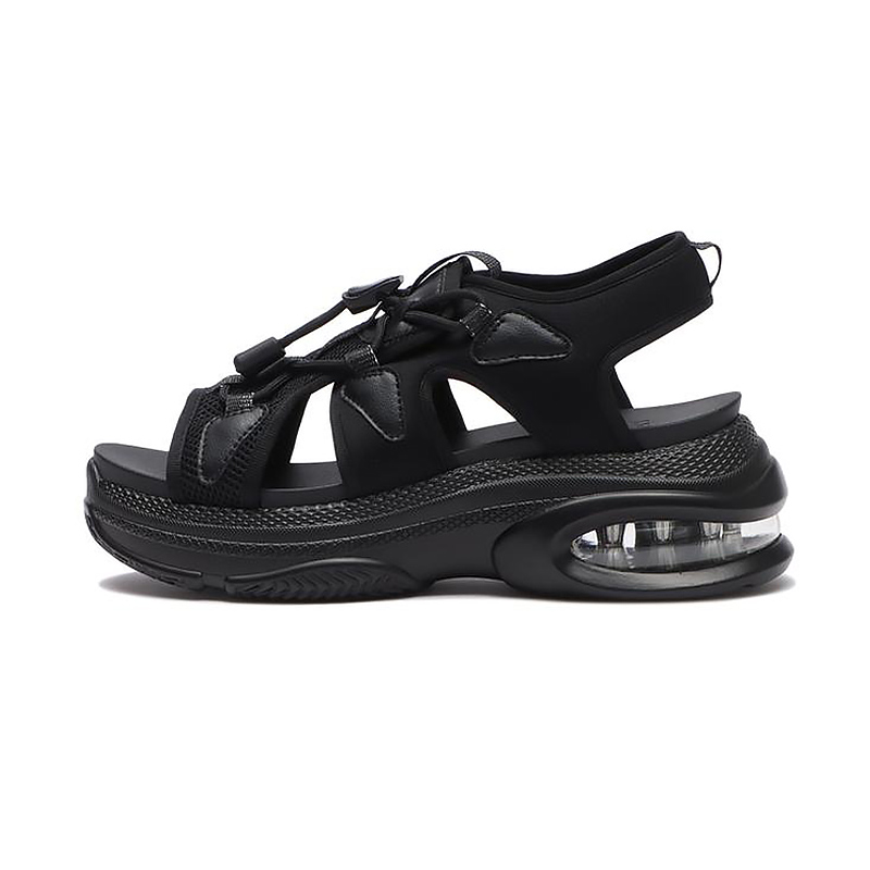 ABC MART 女鞋 VL CODE SND 6.5 厚底氣墊 涼拖鞋 黑 A440303012