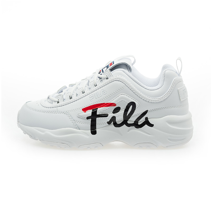Fila 男女鞋 Distracer Script 復古老爹鞋 小白鞋 1RM03001H-125