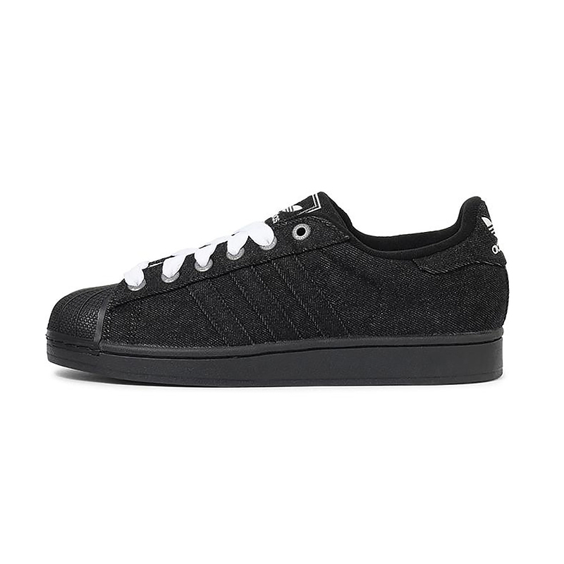adidas 愛迪達 男女鞋 SUPERSTAR II 休閒鞋 黑白 JQ3211