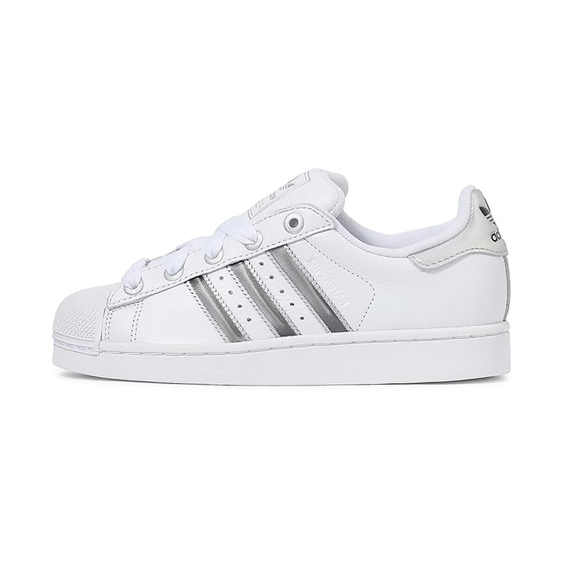 adidas 愛迪達 女鞋 SUPERSTAR II W 銀白色貝殼鞋 休閒鞋 JR4233