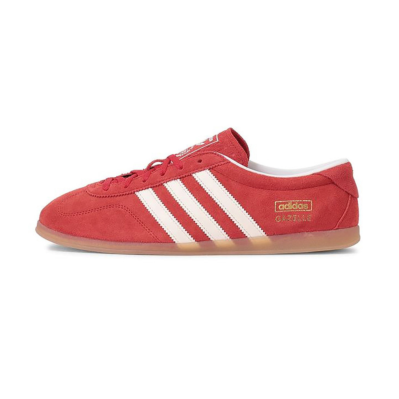 adidas 愛迪達 女鞋 GAZELLE LO PRO W 復古休閒鞋 德訓鞋 紅 JR5744