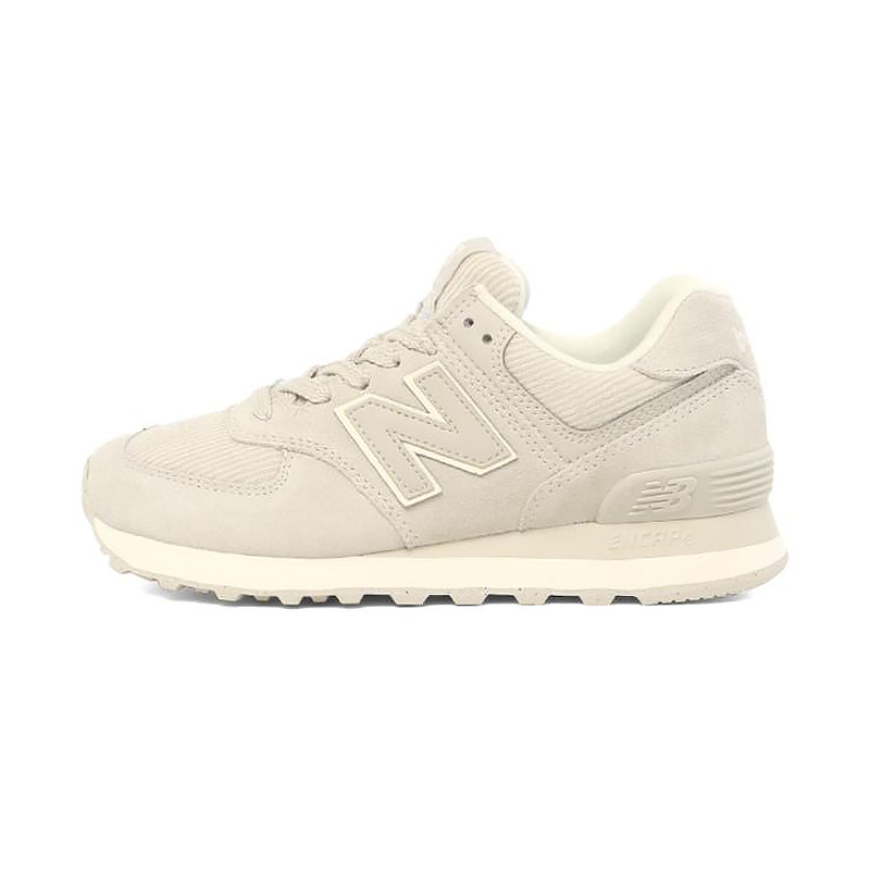 New Balance 紐巴倫 女鞋 574 麂皮 復古休閒鞋 運動鞋 B楦 WL574CBG