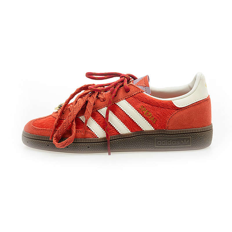 adidas 愛迪達 男女鞋 HANDBALL SPEZIAL CNY新年限定 麂皮 復古休閒鞋 德訓鞋 KJ6299