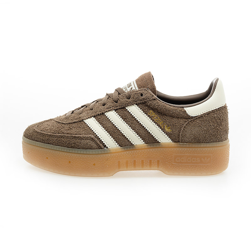 adidas 愛迪達 女鞋 HANDBALL SPEZIAL BOLD W 摩卡棕 增高 厚底德訓復古鞋 休閒鞋 IH9191