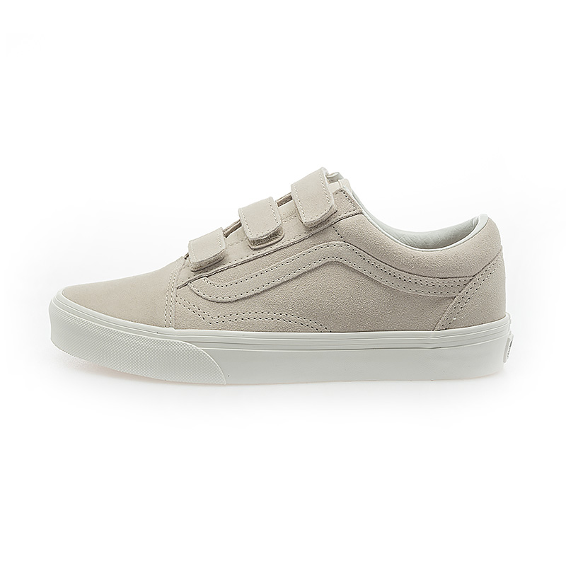 VANS 美線 女鞋 Old Skool V 麂皮 魔鬼氈 休閒鞋 V150105023