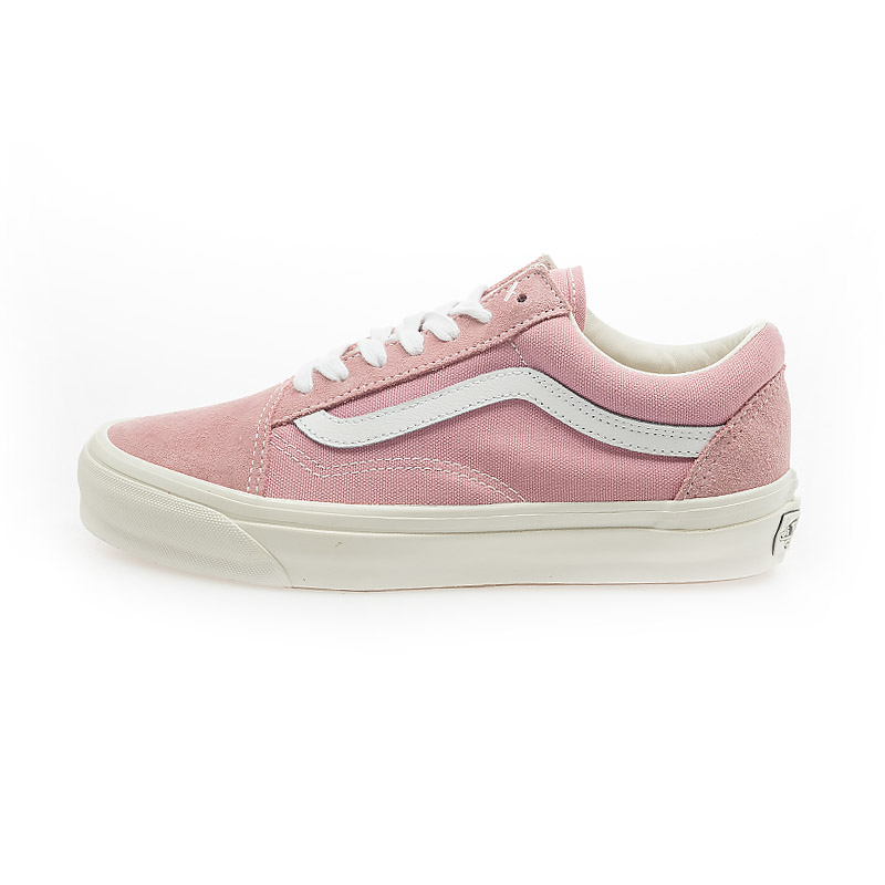 VANS 美線 男女鞋 LX Old Skool 櫻花粉 帆布 麂皮 休閒鞋 滑板鞋 V150105036