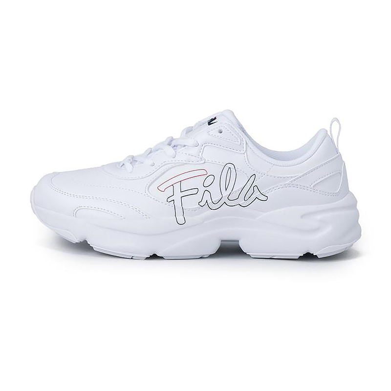Fila 男女鞋 RAY TRAINER V2 SCRIPT 運動鞋 休閒鞋 小白鞋 FS256RU03X012-100