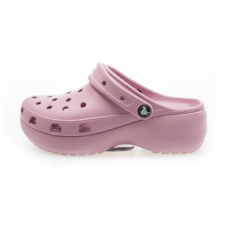 Crocs 卡駱馳 女鞋 Classic Platform Clog W Hdn 洞洞鞋 涼拖鞋 休閒鞋 206750-5BX