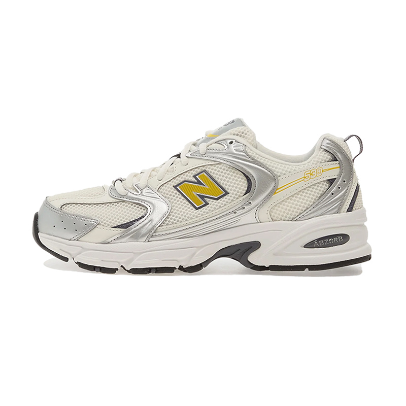 New Balance 紐巴倫 男女鞋 530系列 運動鞋 老爹鞋 銀黃色 U530153