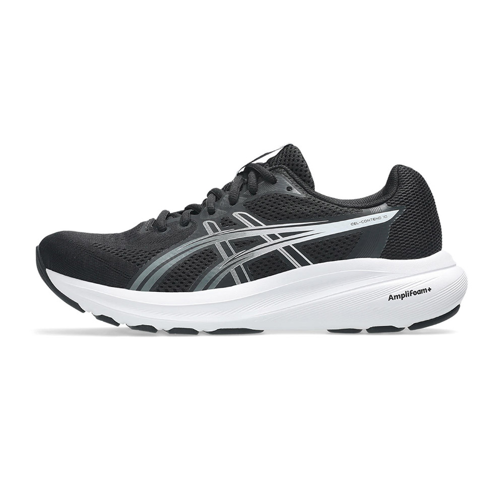 Asics 亞瑟士 女鞋 GEL-CONTEND 10 運動鞋 跑鞋 黑色 1012C014-003