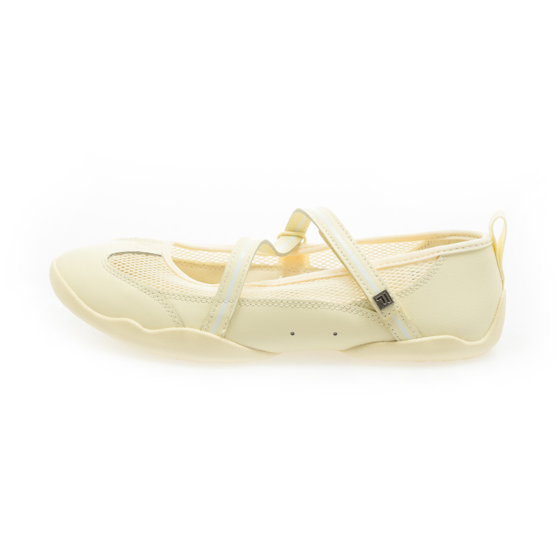 Fila 女款 GLIO MJ 網布 透氣 質感 休閒鞋 瑪莉珍鞋 FS261SN03X001-734