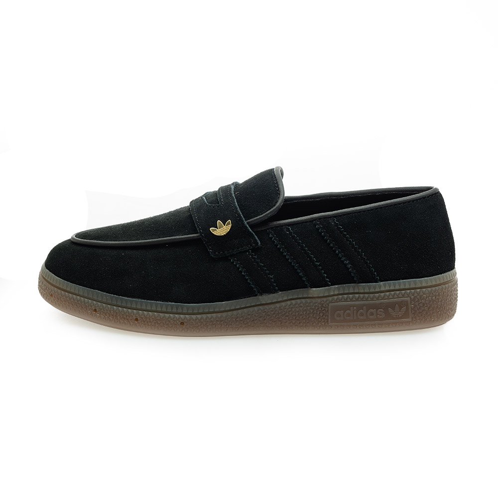 adidas 愛迪達 男女鞋 HANDBALL SPEZIAL LOAFER W 休閒鞋 樂福鞋 黑色 LC3892