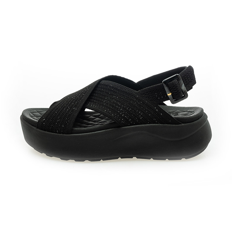 ABC SELECT 女鞋 CL CROSS KNIT SANDAL 5 涼拖鞋 厚底涼鞋 涼鞋 A460303012