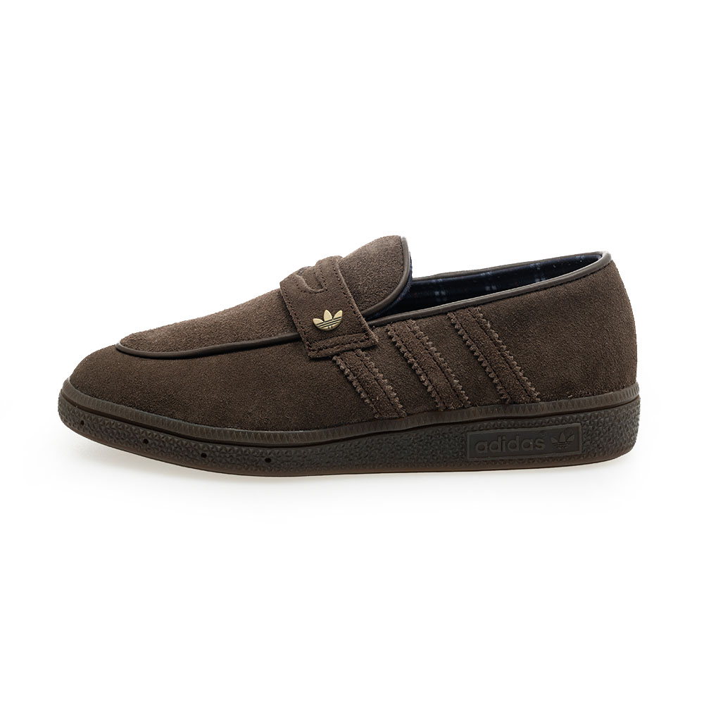 adidas 愛迪達 女鞋 HANDBALL SPEZIAL LOAFER 樂福鞋 休閒鞋 咖啡 HP4469