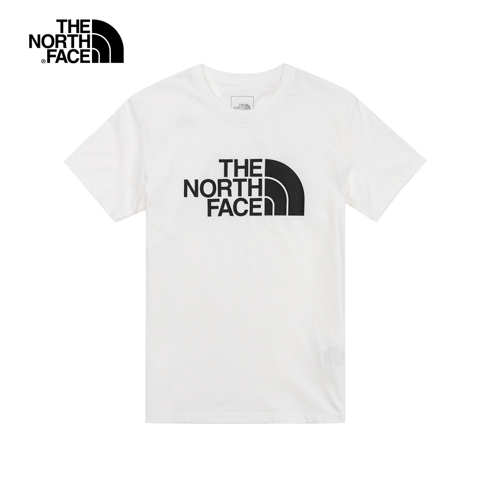 north face top white