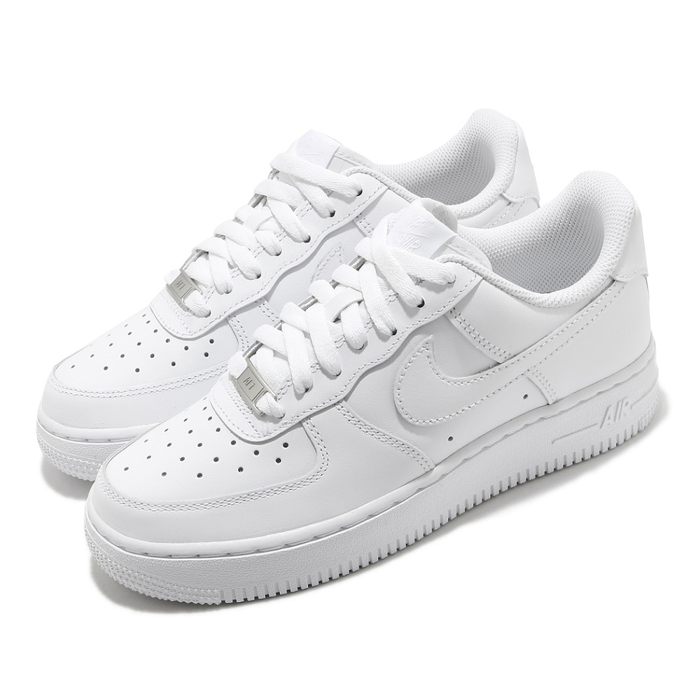 NIKE 耐吉 AIR FORCE 1 07 女鞋 運動 經典休閒鞋-白(DD8959100)