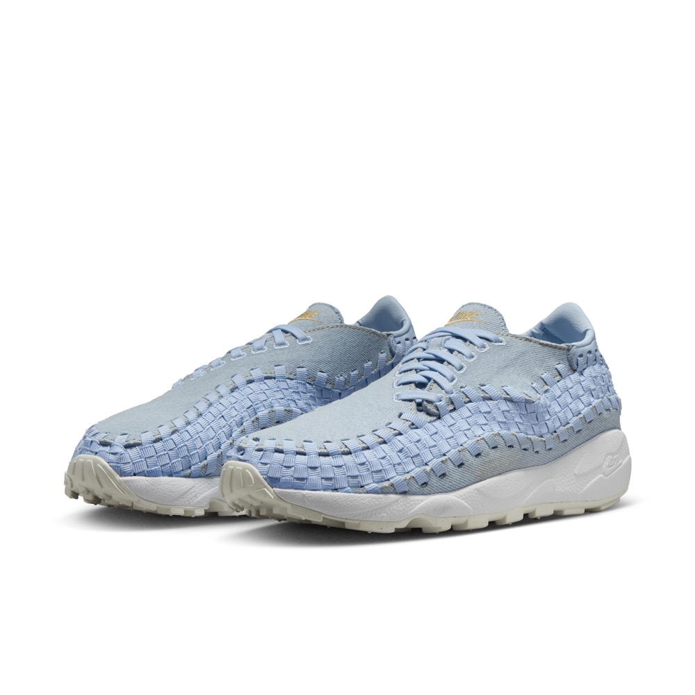 NIKE 耐吉 AIR FOOTSCAPE 女鞋 休閒鞋 灰藍色-FV6103400