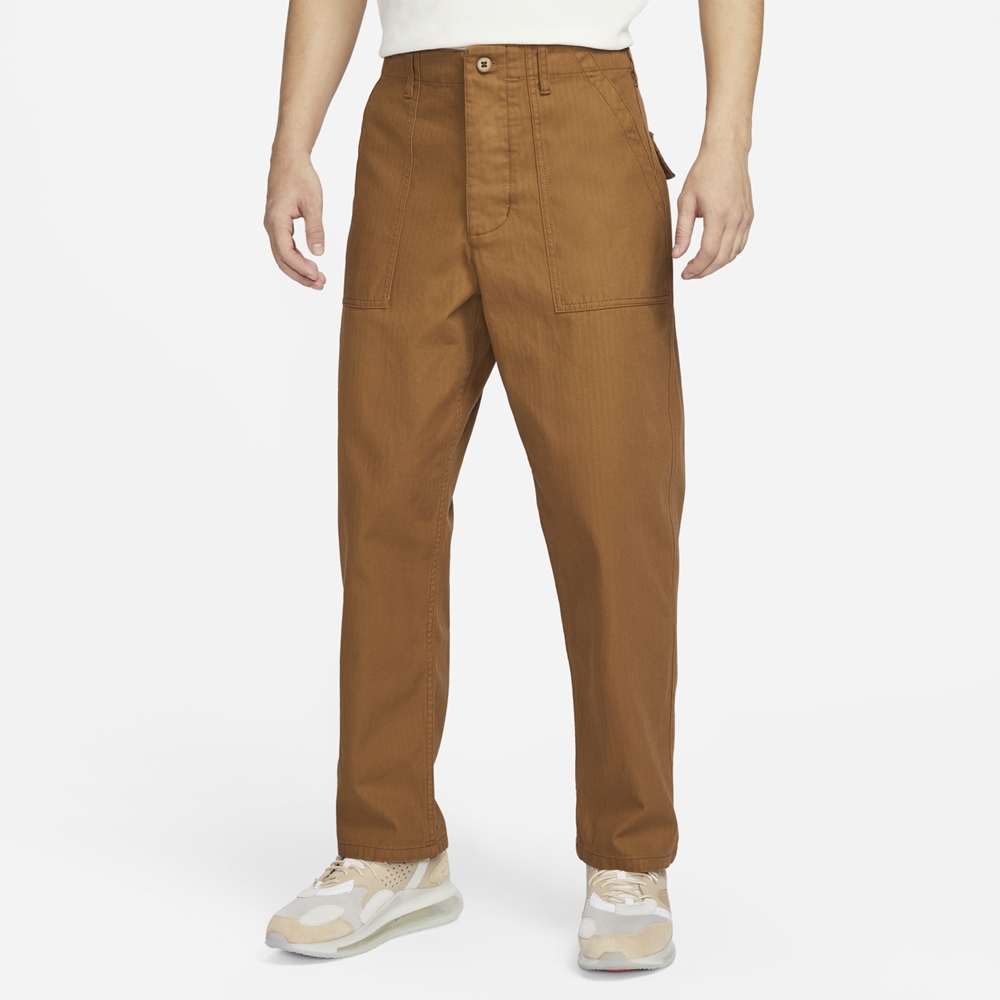 AS M NL FATIGUE PANT 男 長褲 棕-FV5534281