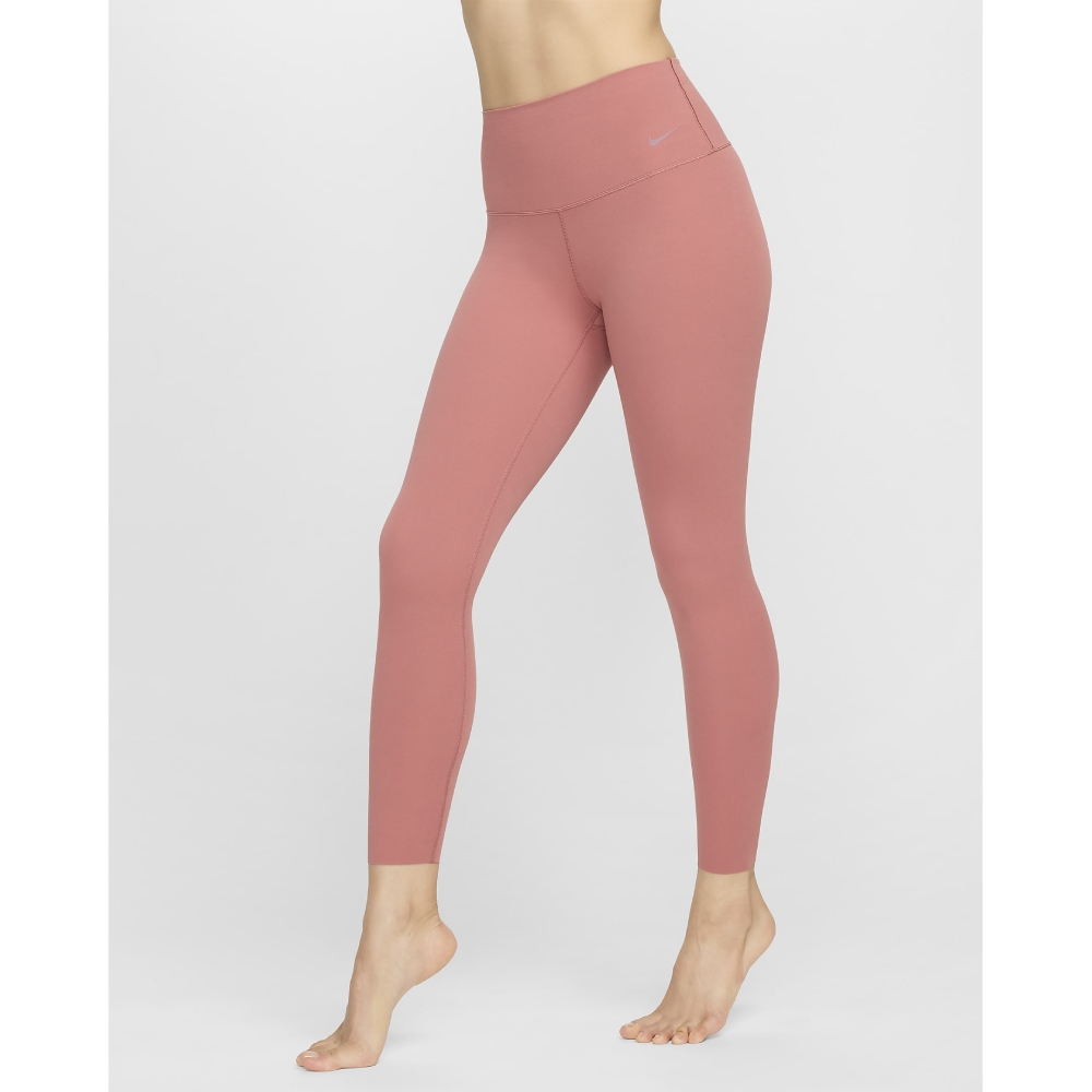 NIKE 耐吉 AS W NK DF ZENVY HR 7/8 TGHT 女 緊身長褲 粉色-DQ6016634