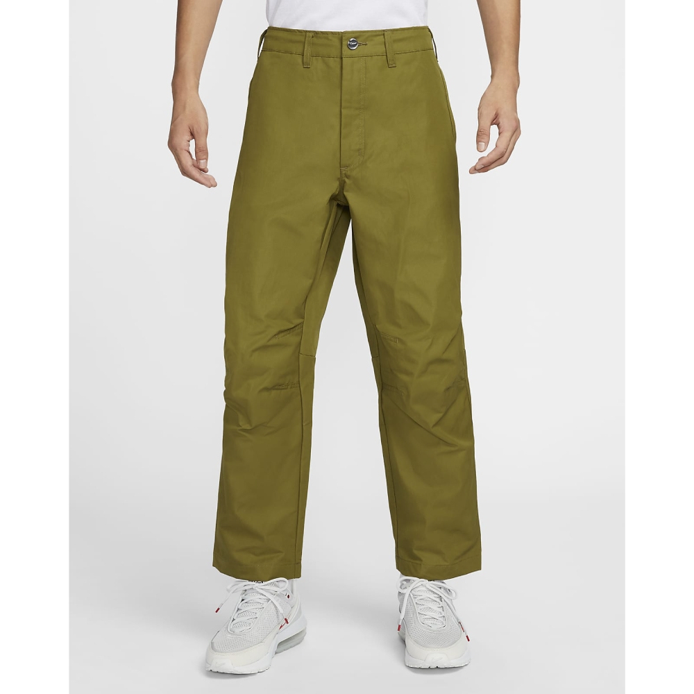 NIKE 耐吉 AS M NK TCH WVN PANT 男 長褲 綠色-FZ0711307