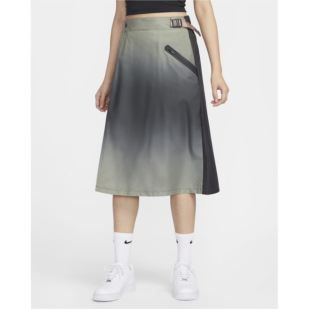NIKE 耐吉 AS W NSW TP WVN SKIRT GCEL 女 短裙 灰黑色-HF0815070