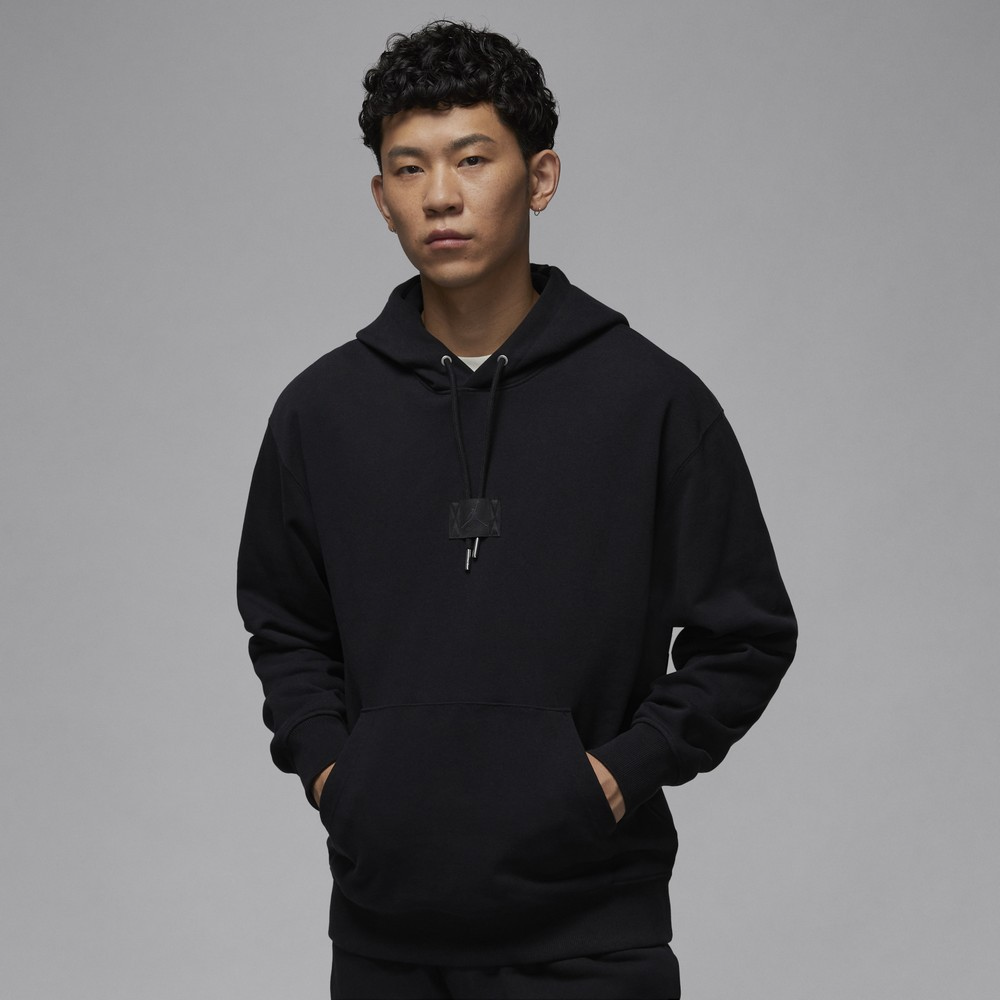 NIKE 耐吉 AS M J FLT FLC PO 男 連帽上衣 黑色 帽T-FV7248010
