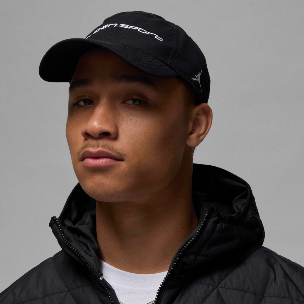 NIKE 耐吉 U J DF CLUB CAP US CB 男帽 女帽 休閒帽 黑色-FZ2020010