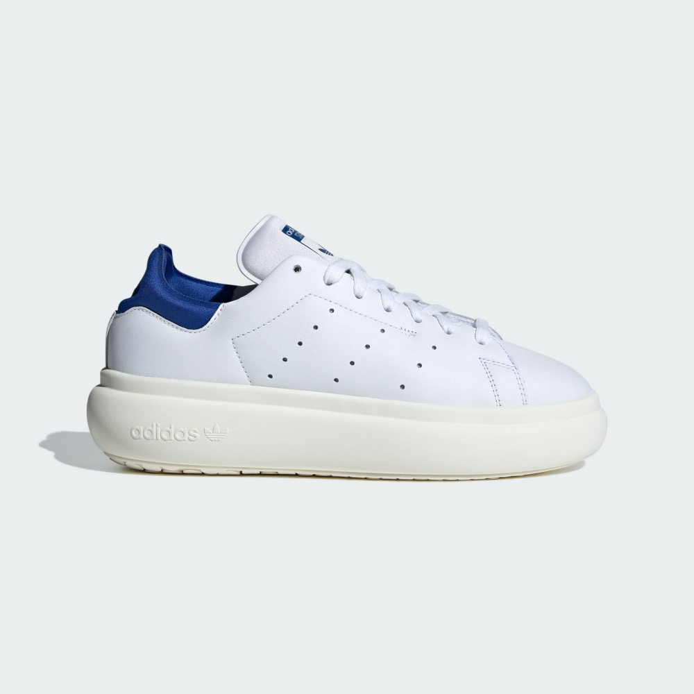 adidas 愛迪達 STAN SMITH PF W 休閒鞋 女鞋 白藍-IE0451