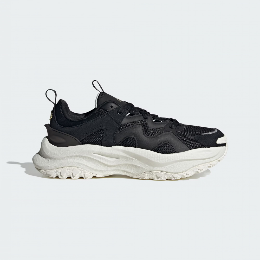 adidas 愛迪達 MAXXWAVY W 跑步鞋 女鞋 黑色-IF9279