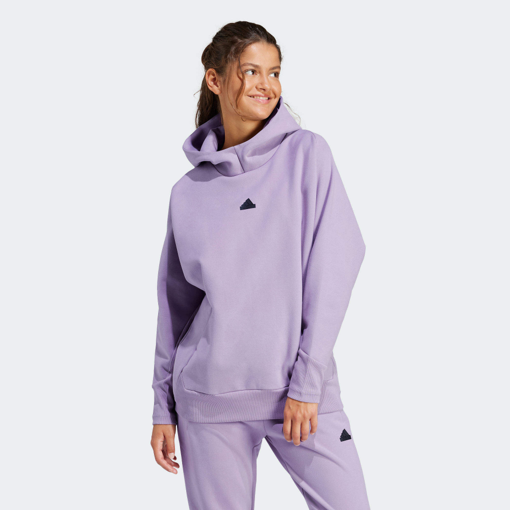 【ADIDAS】W Z.N.E. WTR OH 連帽上衣 女 紫色-IS4336 - PChome 24h購物