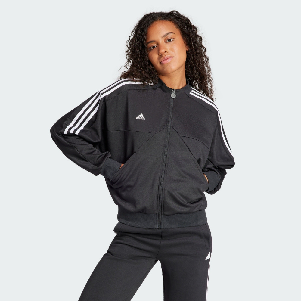 adidas 愛迪達 W TIRO CB TT 休閒外套 女 黑色-IS4345