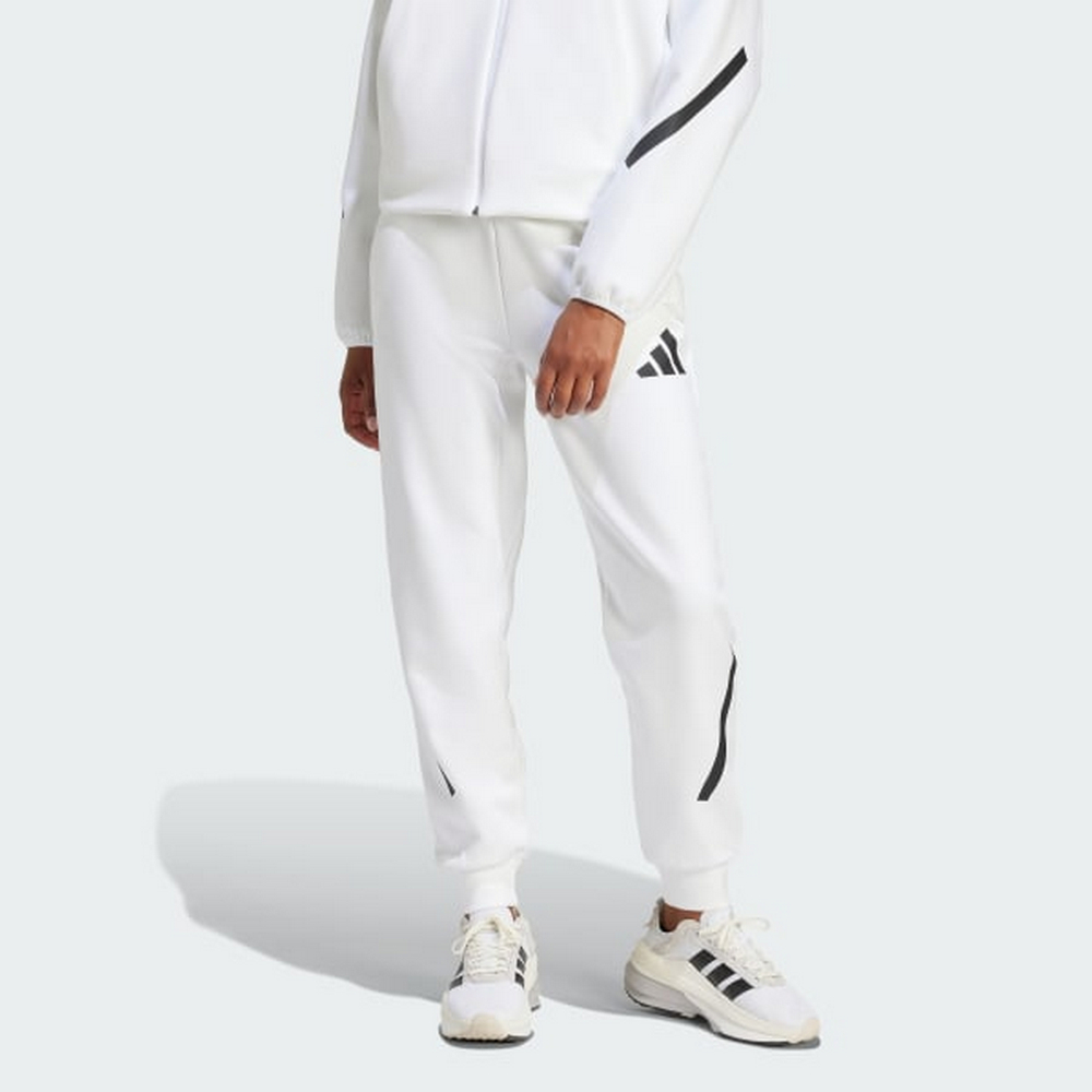 adidas 愛迪達 【ADIDAS】W Z.N.E. PT 長褲 女 白色-JE7843