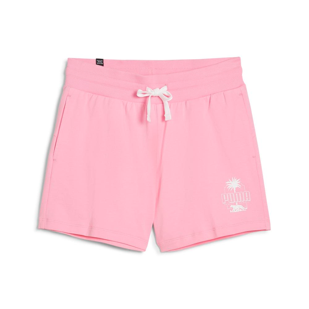 PUMA 彪馬 Palm Resort 5吋短褲(F) 短褲 女 粉色-68300830