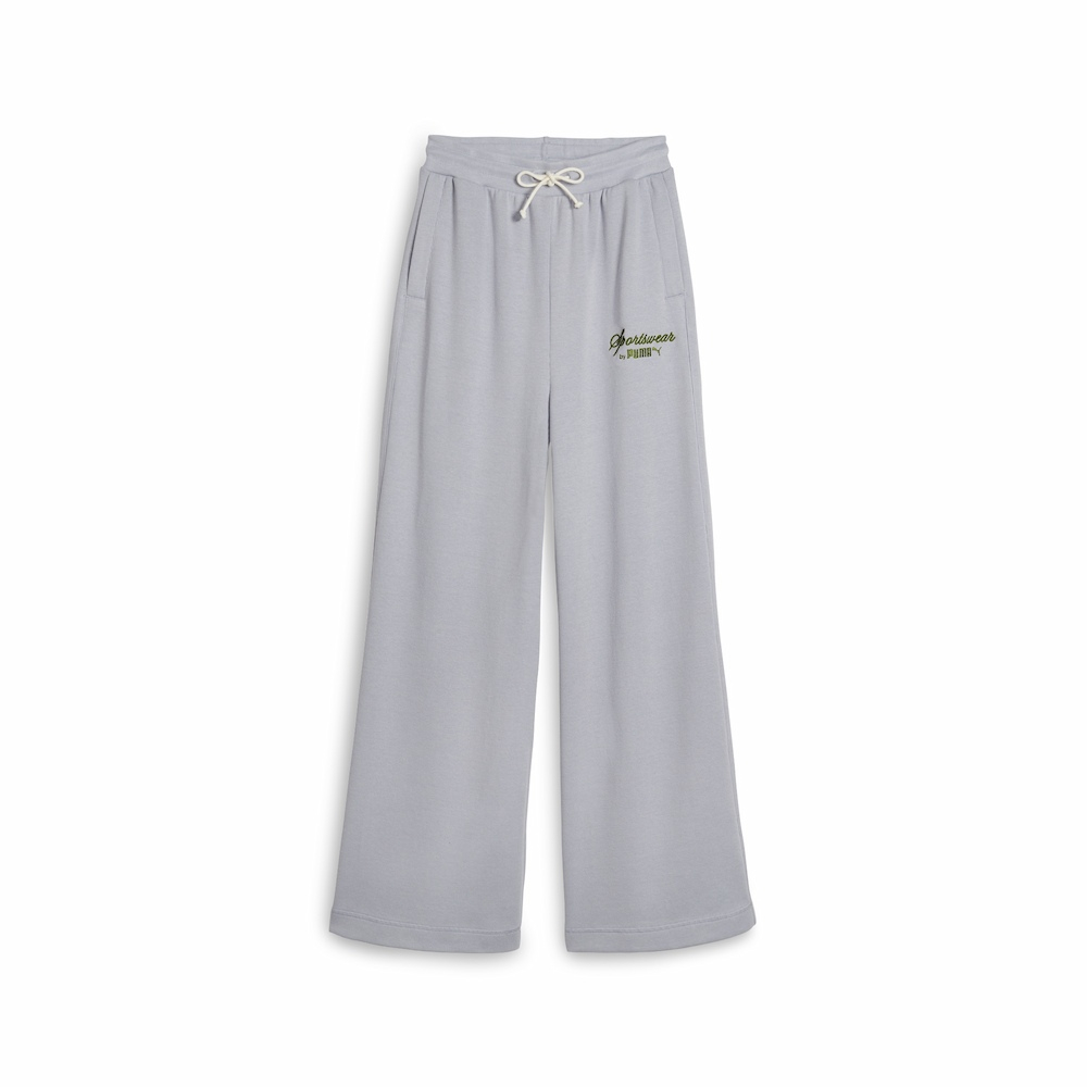 PUMA 彪馬 【PUMA】流行系列Classics+長褲(F) 長褲 女 灰色-62427463