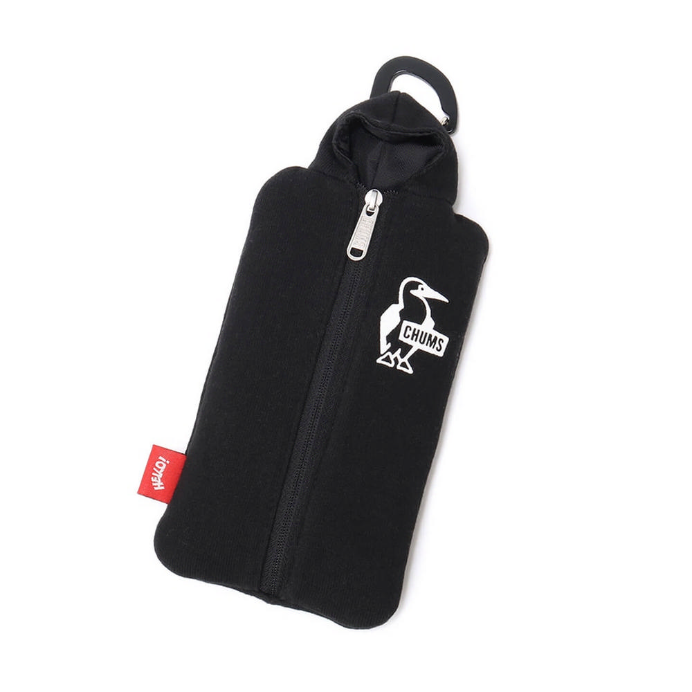 【CHUMS 】Booby Logo Parka Long Case Sweat 男女長形收納包黑CH603599K001