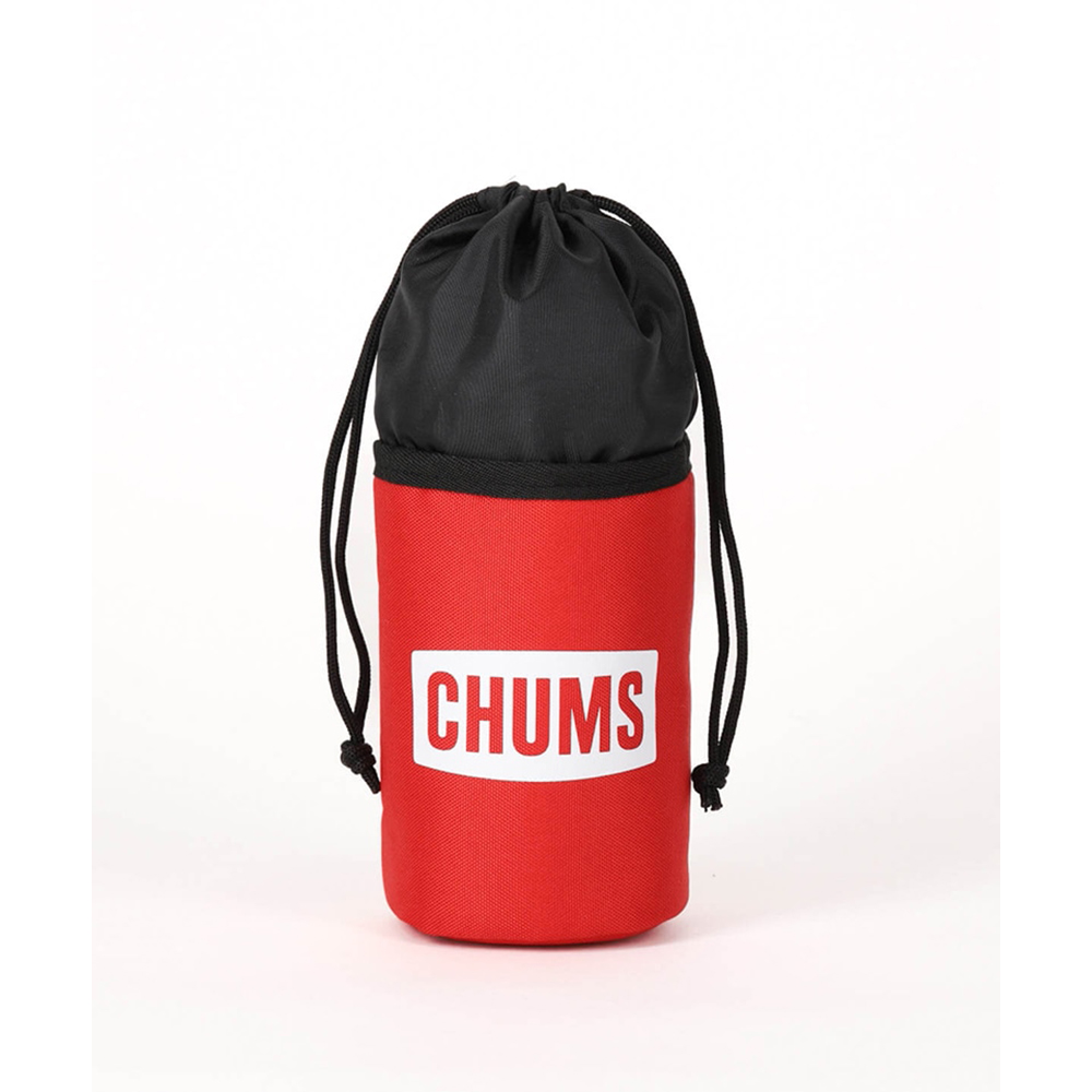 CHUMS Logo Cutlery Stand餐具收納袋 紅色-CH603478R001