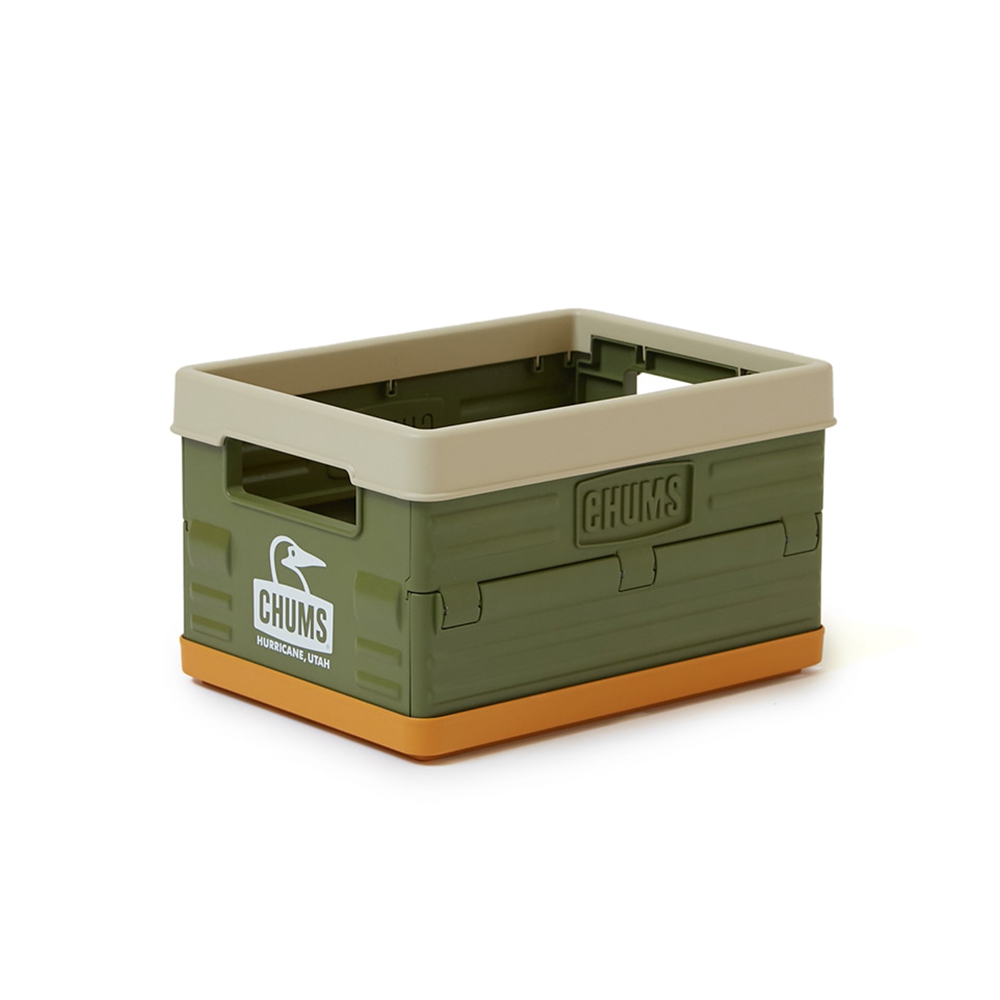 CHUMS Camper Folding Container S收納箱 橄欖綠-CH621981M032