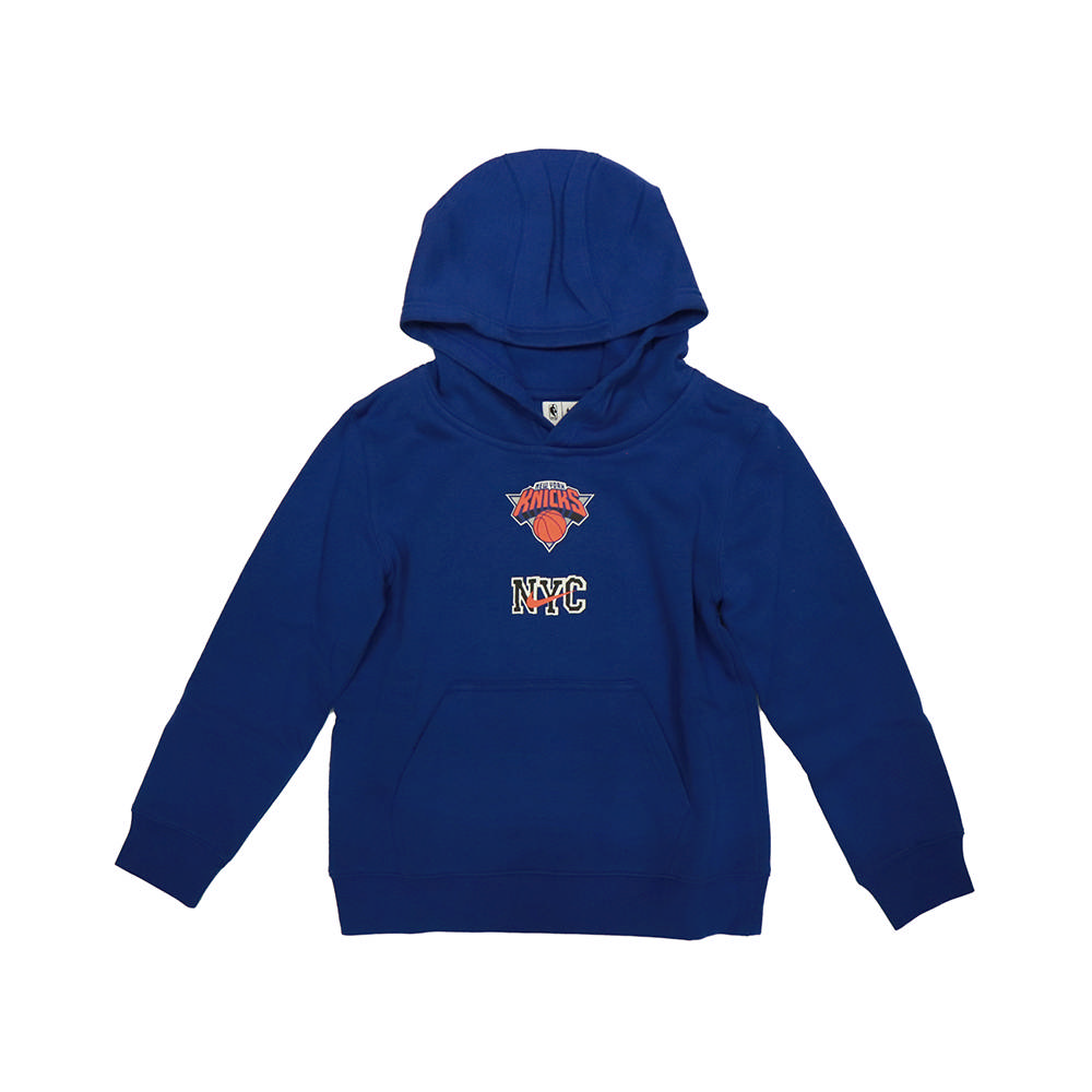 NIKE 耐吉 NBA City Edition 兒童 連帽T恤 尼克隊