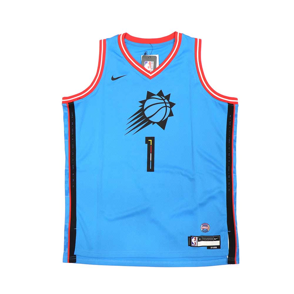 NIKE 耐吉 NBA City Edition 青少年球衣 太陽隊 Devin Booker