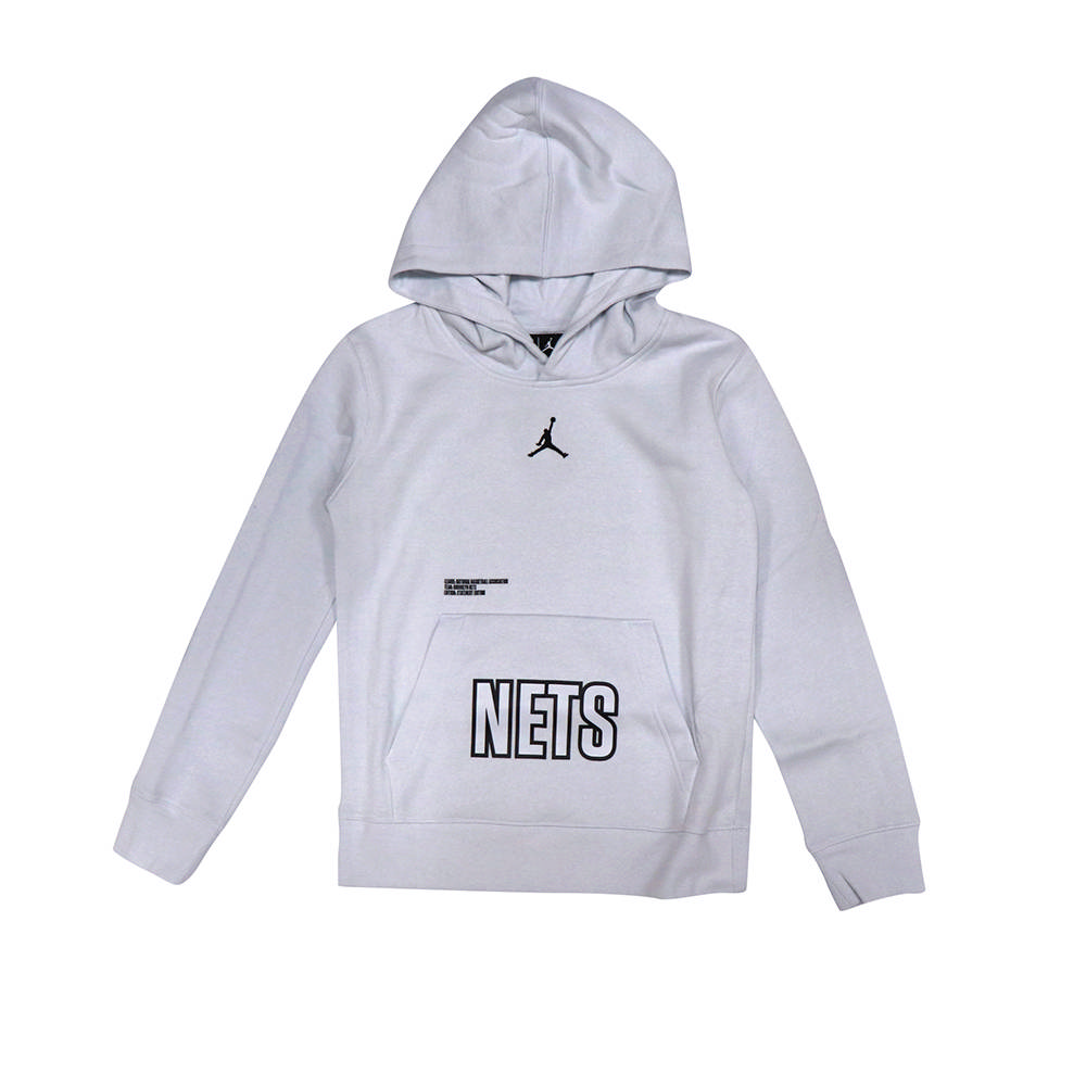 NIKE 耐吉 NBA Statement Courtside 青少年 連帽T恤 籃網隊