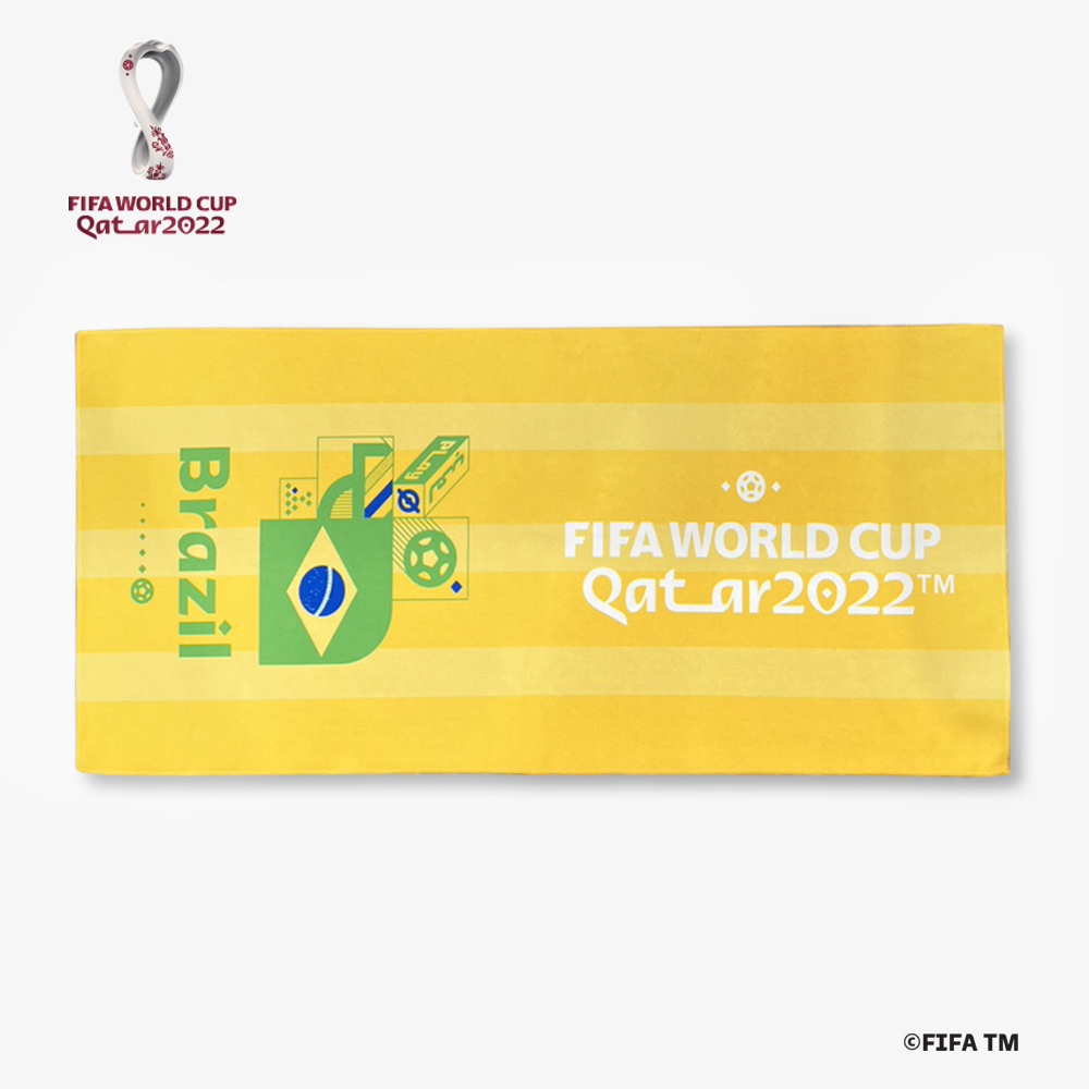 FIFA世界盃足球賽 應援加油 毛巾 巴西-AFIFA30014TWBRA