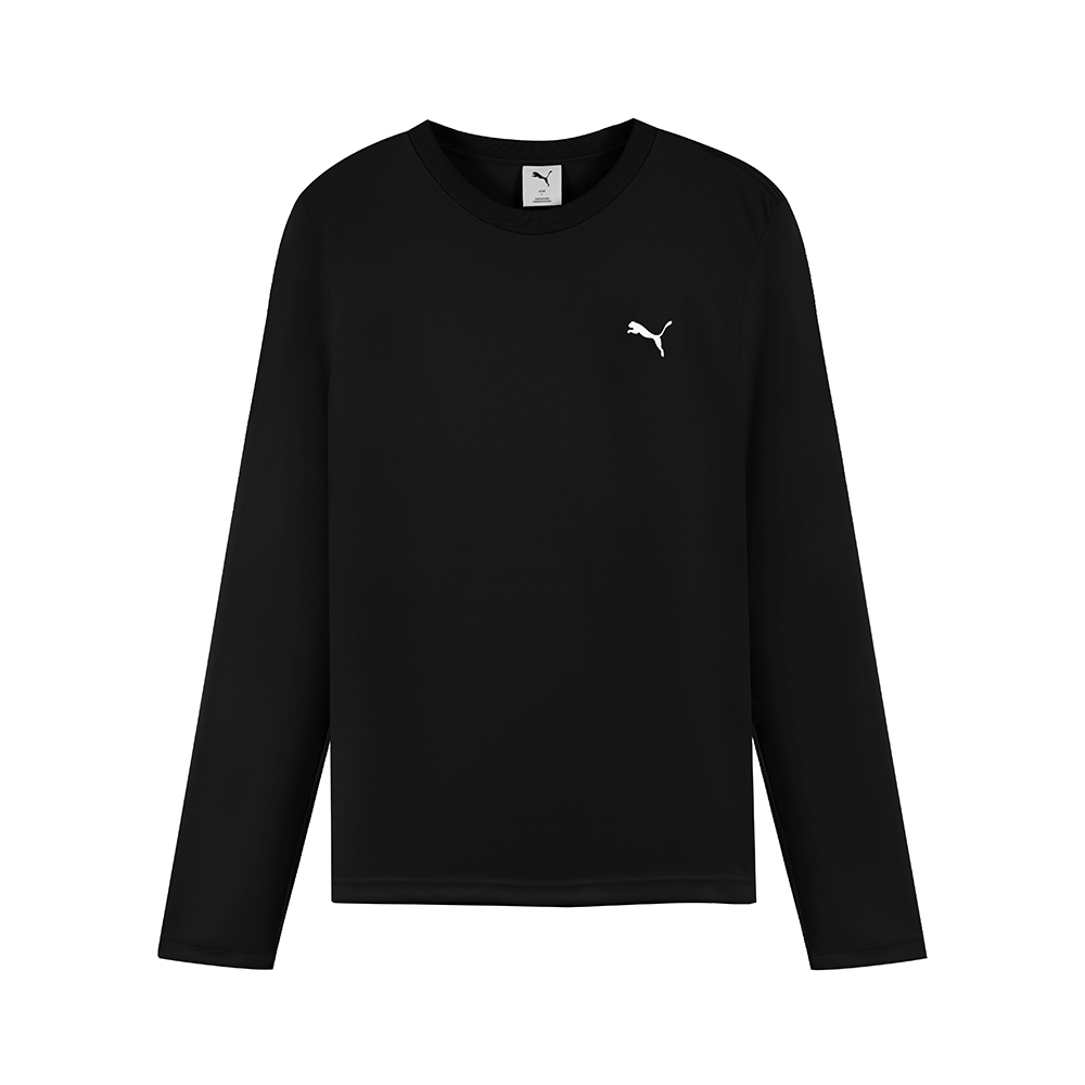 PUMA 彪馬 【PUMA官方旗艦】BT系列Puma雜誌圖樣圓領衫 男性 69464901