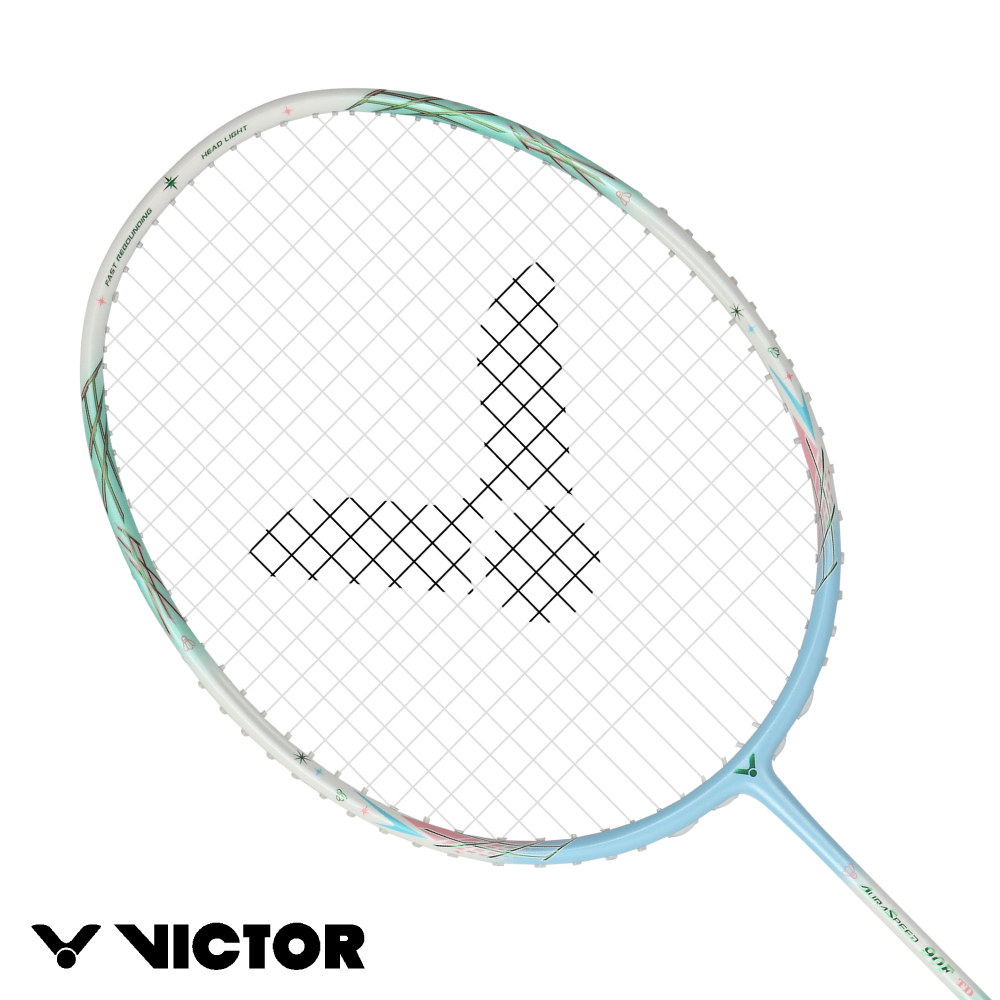 VICTOR 勝利體育 神速 羽球拍(ARS-90F TD M 淺天藍)