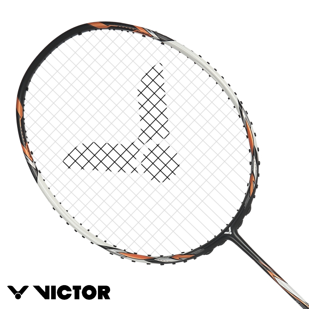 VICTOR 勝利體育 神速 羽球拍(ARS-100X TD CO 黑橙)