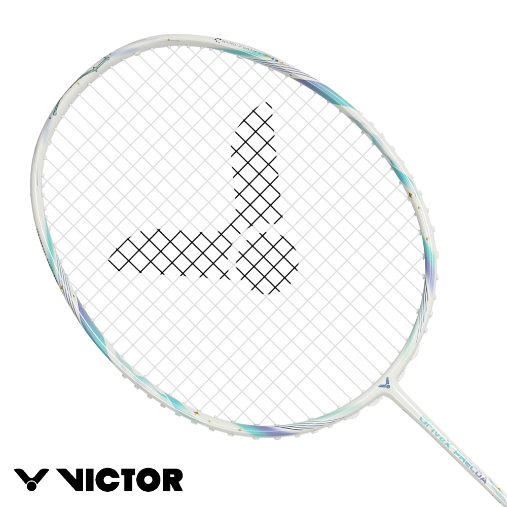 VICTOR 勝利體育 馭 羽球拍 DX-PHECDA A/月光白